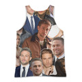 Charlie Hunnam Photo Collage Tank Top Charlie Hunnam Photo Collage Tank Top