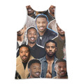 Michael B. Jordan Photo Collage Tank Top Michael B. Jordan Photo Collage Tank Top
