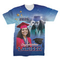 Custom Graduation All Over Print Photo T-Shirt Subliworks
