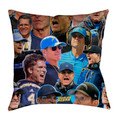 Jim Harbaugh Photo Collage Pillowcase