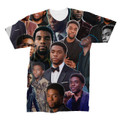 Chadwick Boseman Photo Collage T-Shirt