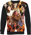 Eddie Vedder Collage Sweater Sweatshirt