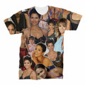 Halle Berry Photo Collage T-Shirt