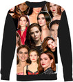 Zoey Deutch Collage Sweater Sweatshirt Subliworks