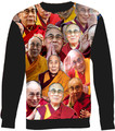 Dalai Lama Collage Sweater Sweatshirt Subliworks