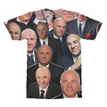 Kevin O'Leary Photo Collage T-Shirt back