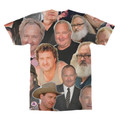 Randy Quaid Photo Collage T-Shirt back