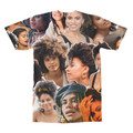 Zazie Beetz Photo Collage T-Shirt back