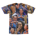 Leylah Fernandez Photo Collage T-Shirt back