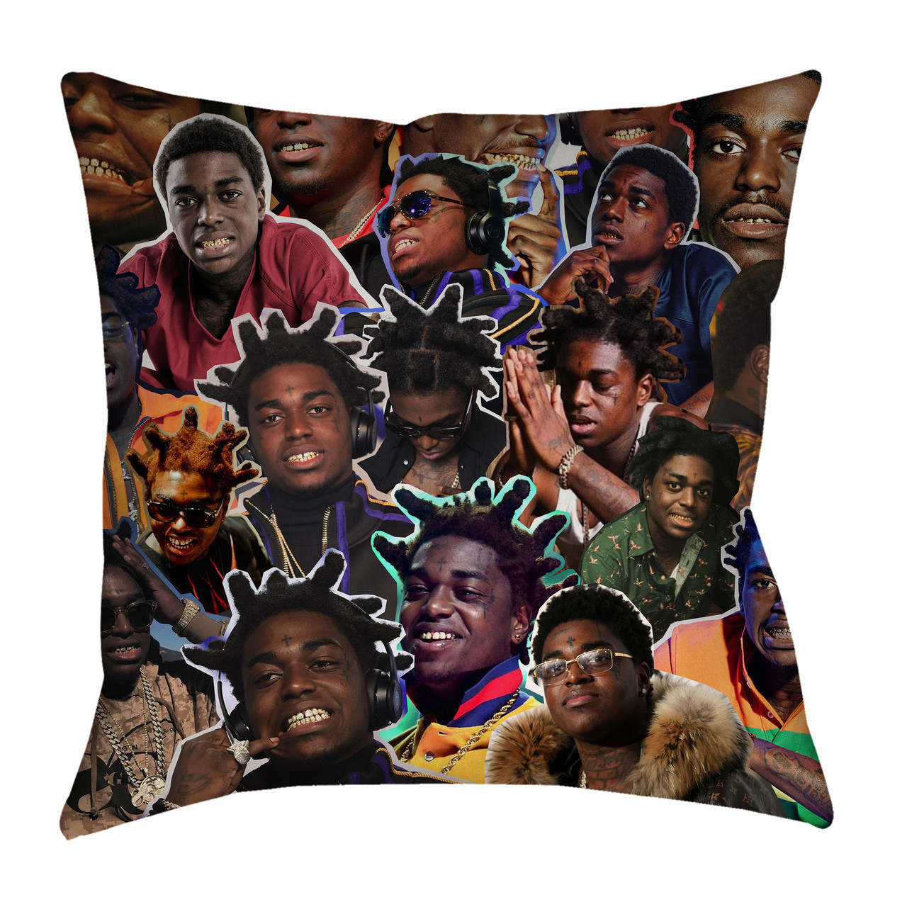 Kodak Black Photo Collage Pillowcase Subliworks