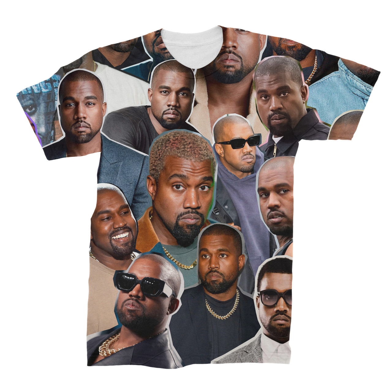 Kanye West Photo Collage T-Shirt