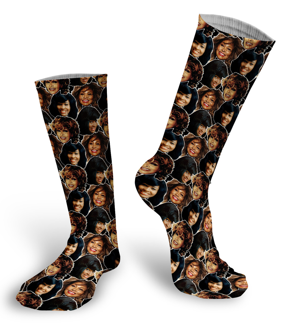 Tina Turner faces Socks - Subliworks