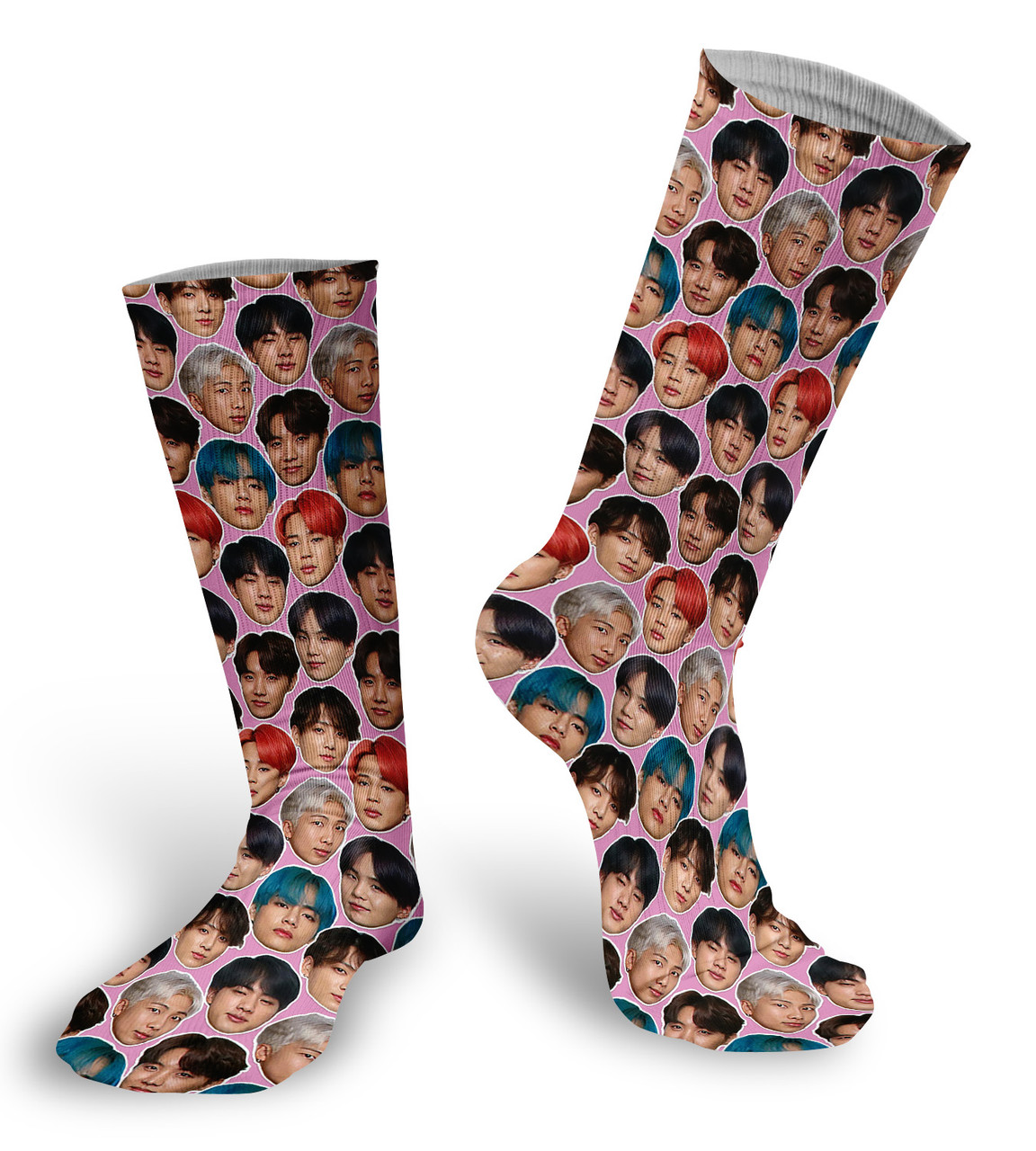 BTS faces Socks - Subliworks