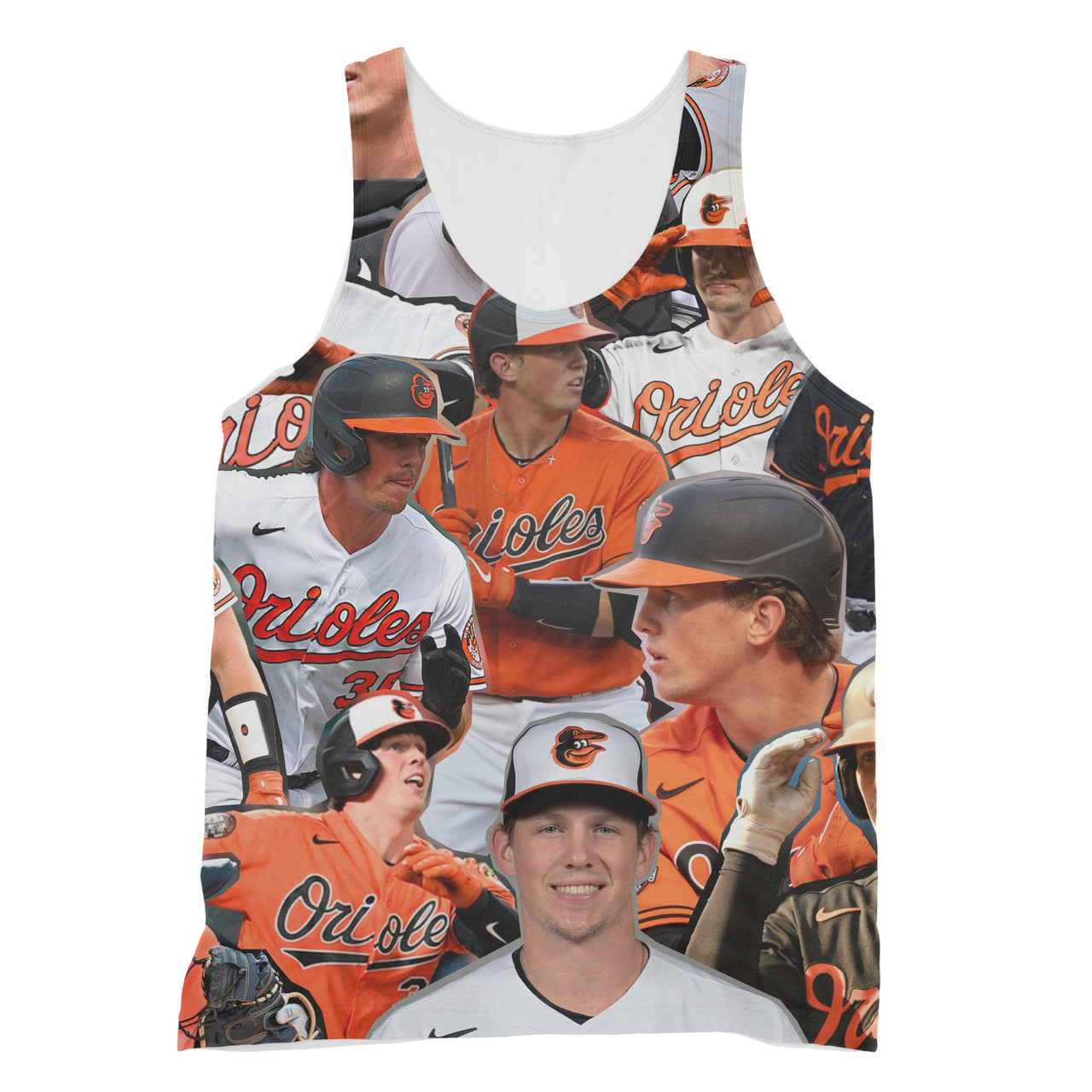 Baltimore Orioles Youth Adley Rutschman Orange S/S T- Shirt