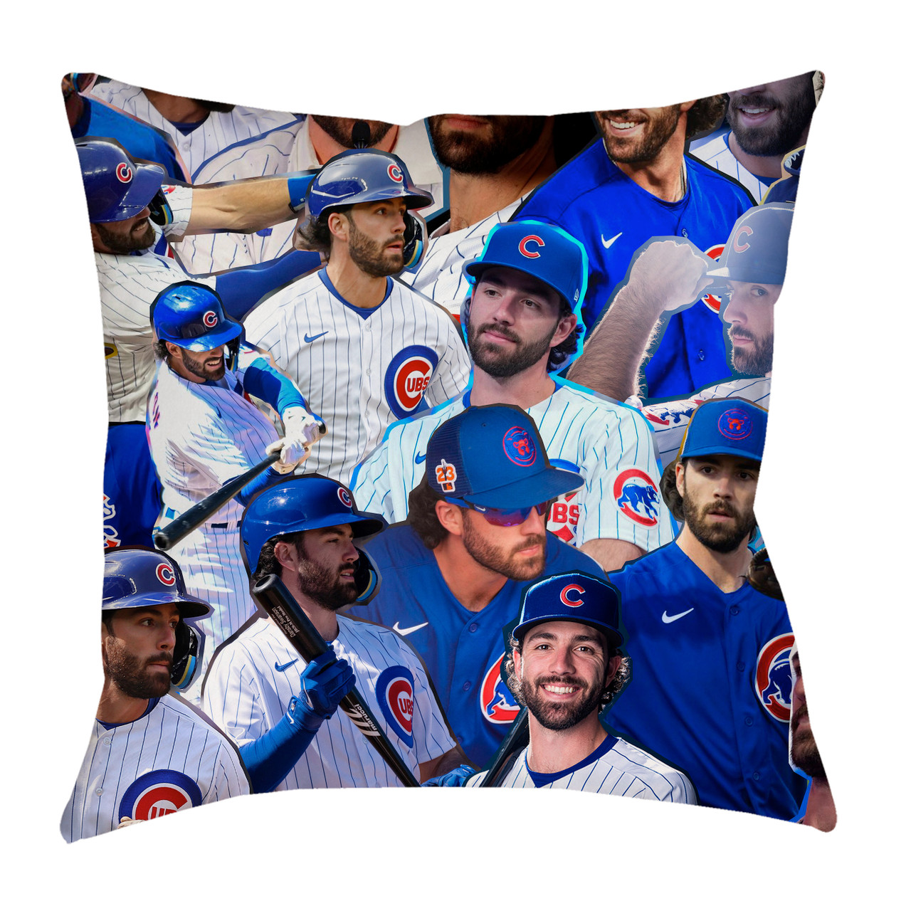 Chicago Cubs Personalized Baseball Pillow