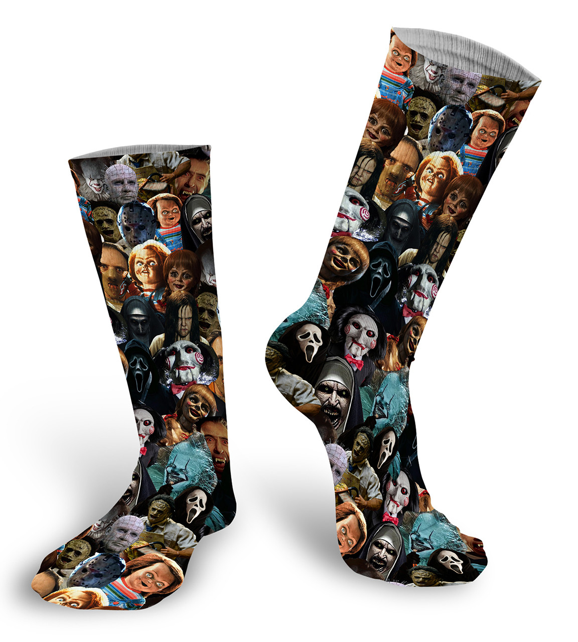 Halloween Movie Poster Sublimated Socks