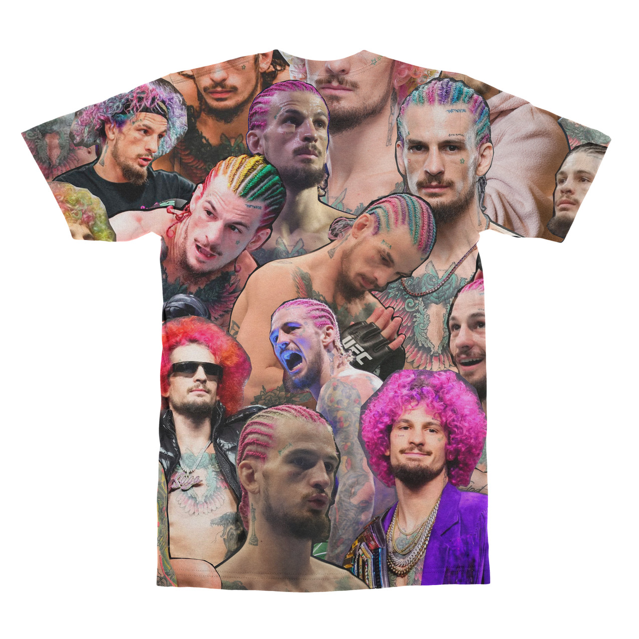 Sean O'Malley Photo Collage T-Shirt - Subliworks