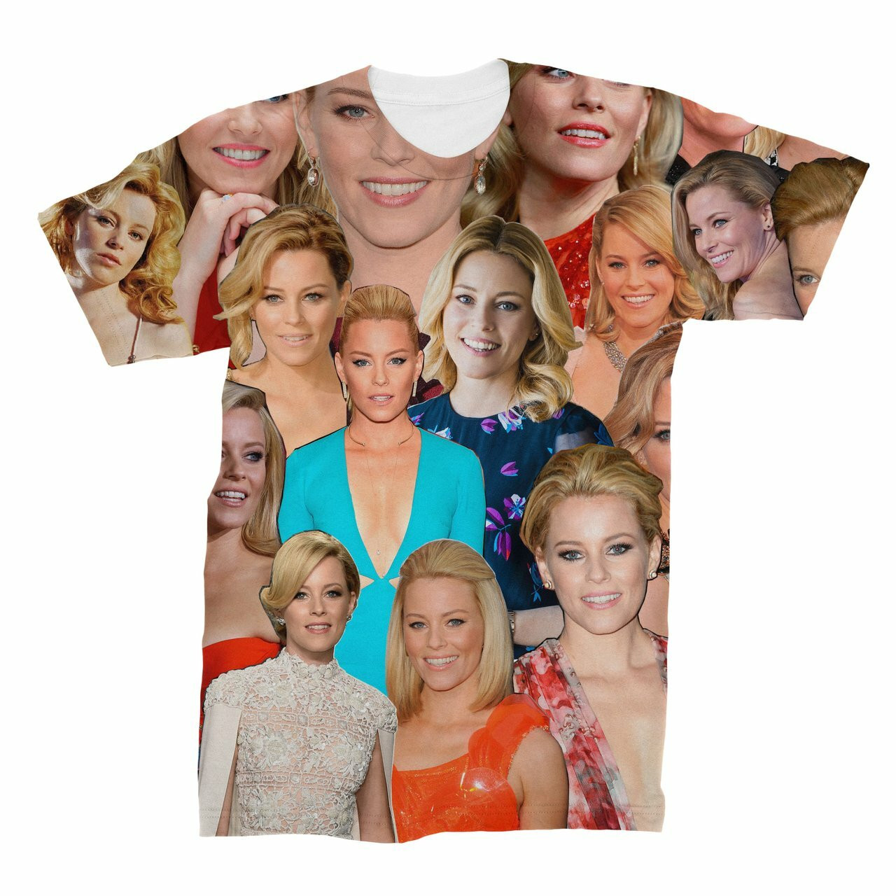 Elizabeth Banks Photo Collage T-Shirt