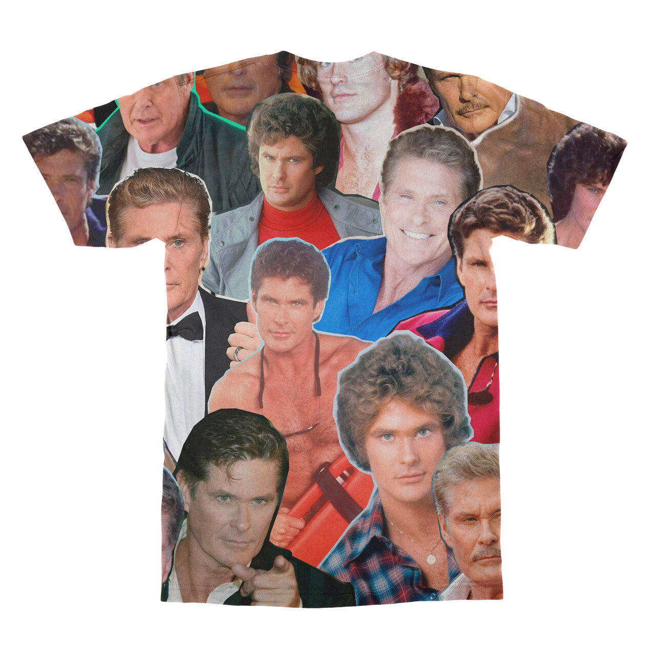 David Hasselhoff Photo Collage T Shirt