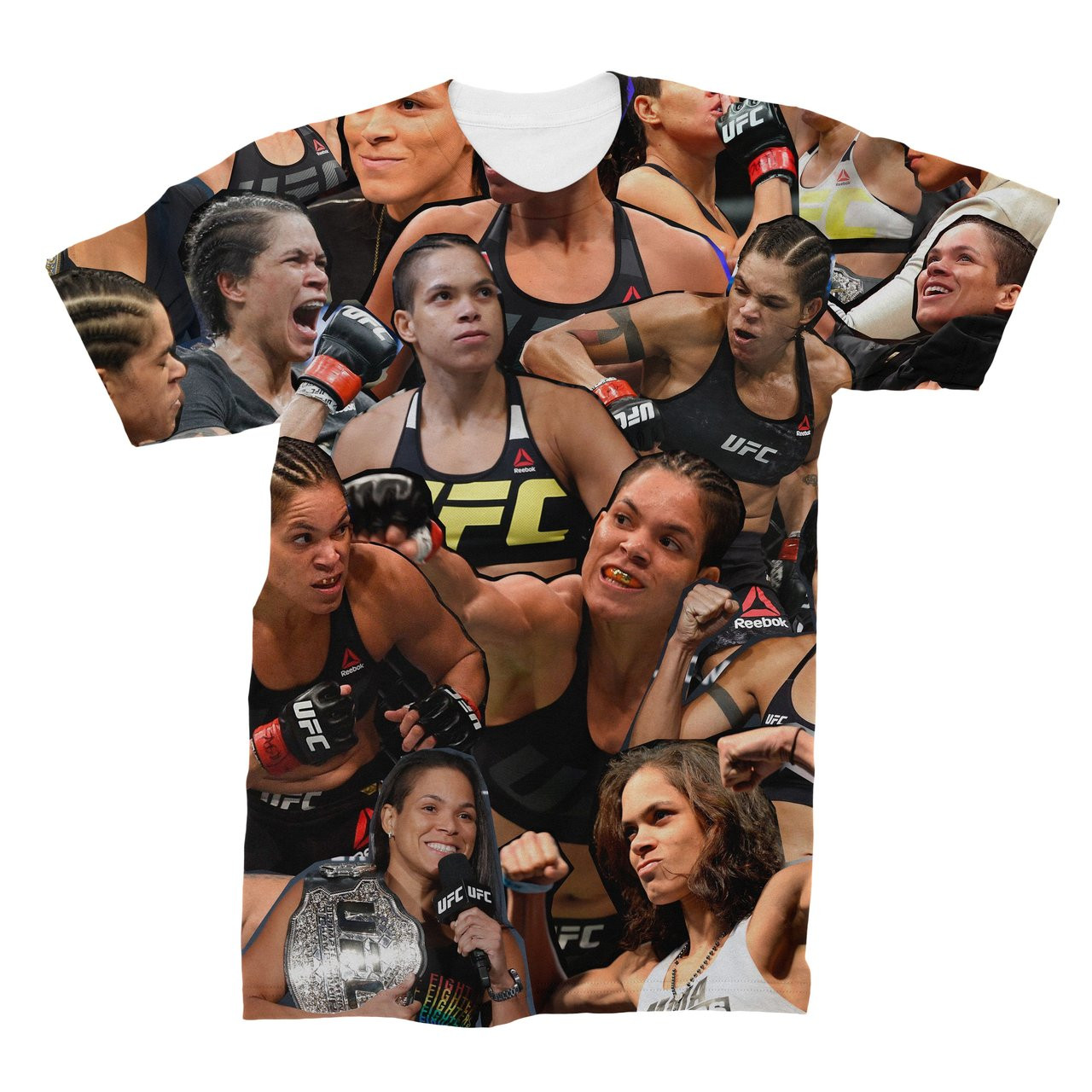 Amanda Nunes Photo Collage T Shirt.