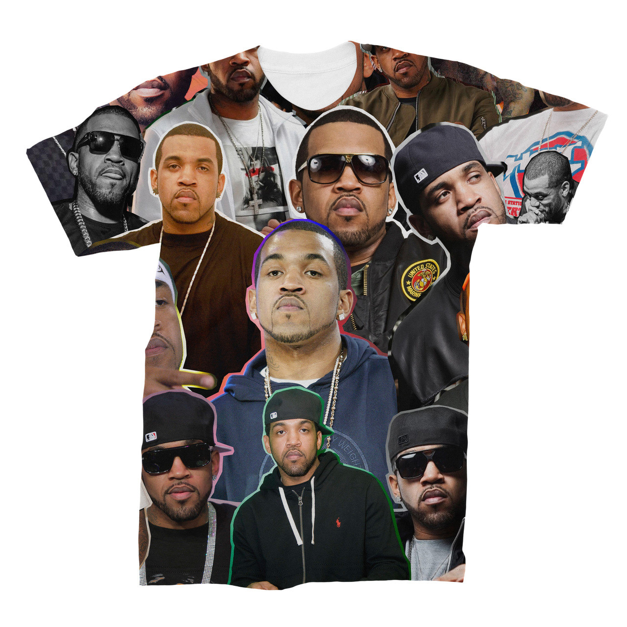 Lloyd Banks Photo Collage T-Shirt