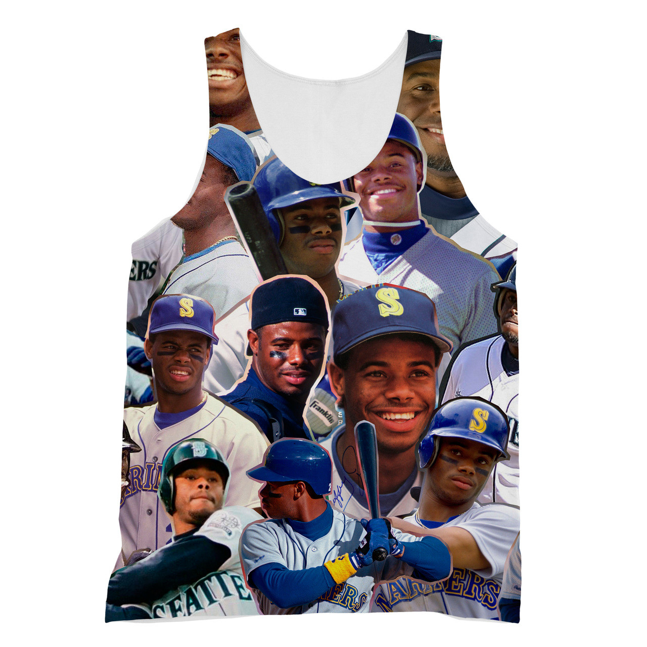 Ken Griffey Jr. Photo Collage T-Shirt - Subliworks