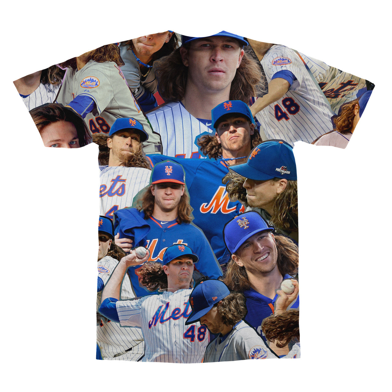 Jacob deGrom Photo Collage T-Shirt