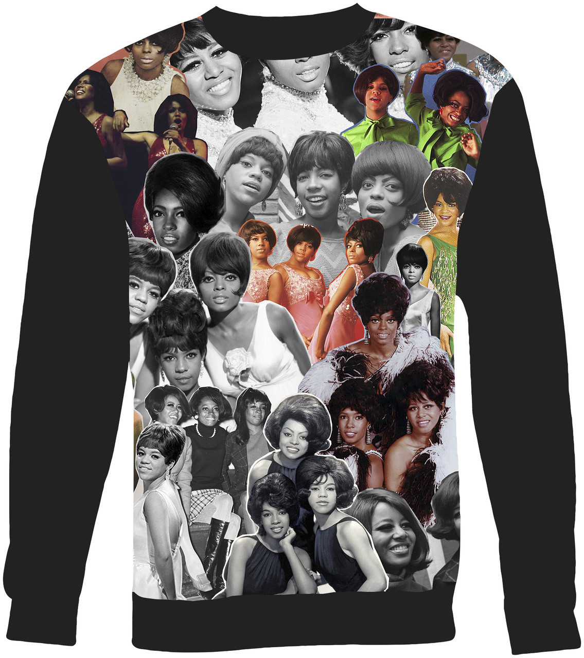 The Supremes Collage Sweater Sweatshirt