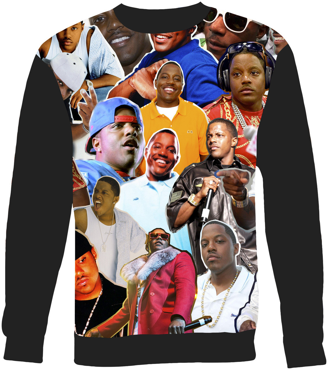 Mase Collage Sweater Sweatshirt - Subliworks