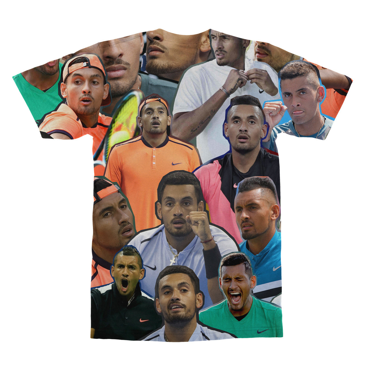 Ronald Acuña Jr. Photo Collage T-Shirt - Subliworks