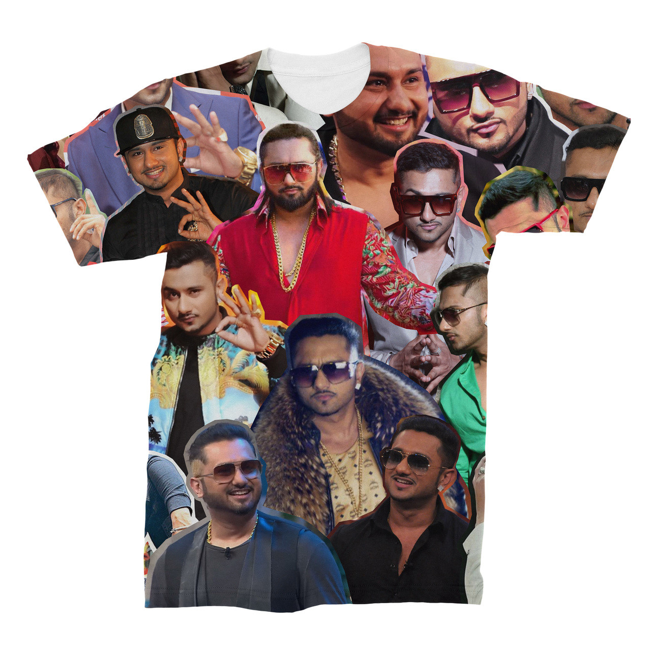 Yo Yo Honey Singh Photo Collage T Shirt Subliworks Yes, honey singh is counted among india's most famed singing artists. yo yo honey singh photo collage t shirt