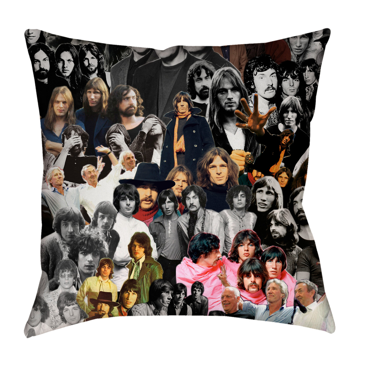 Pink Floyd Photo Collage Pillowcase Subliworks