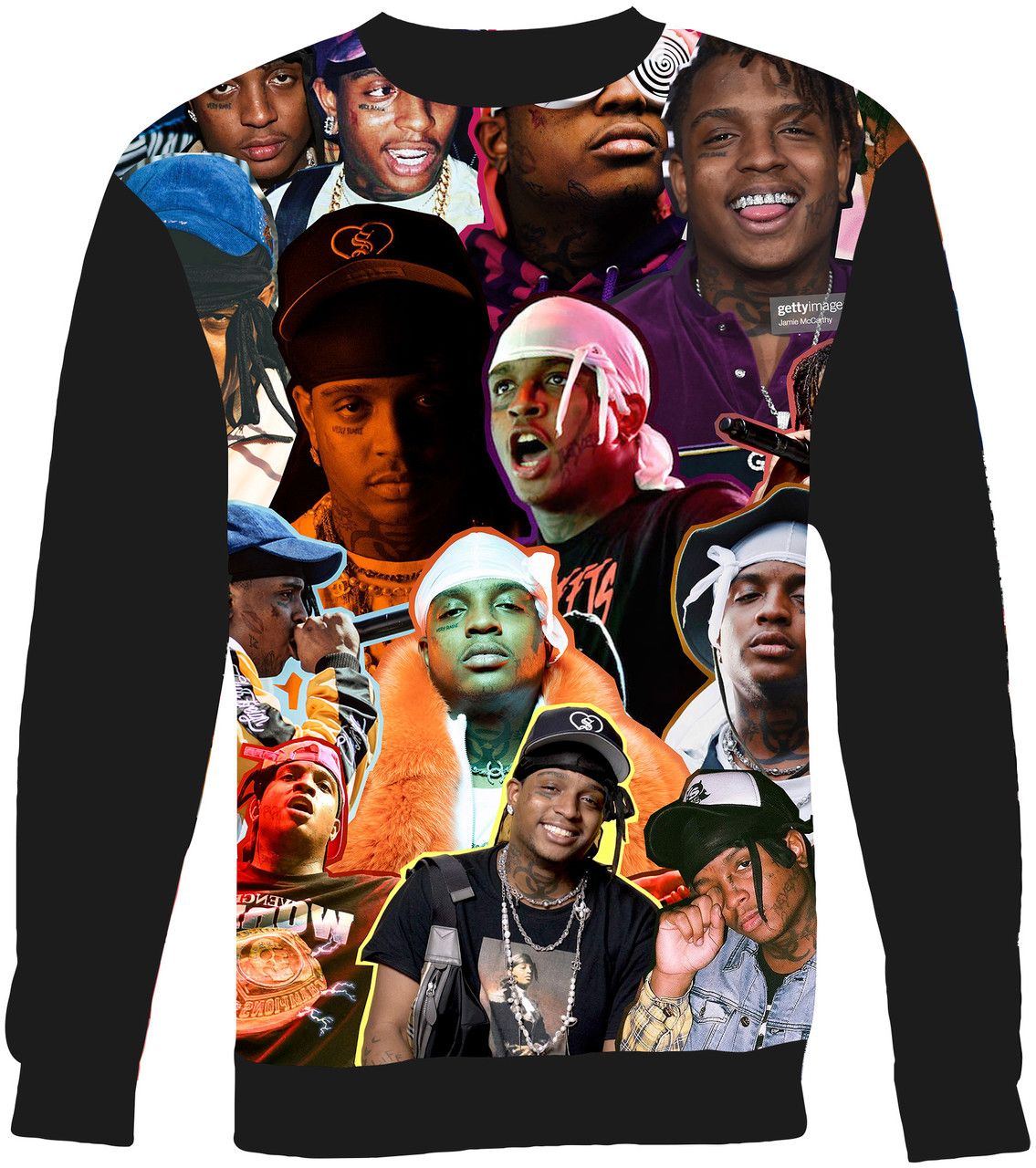 Ski Mask The Slump God Collage Sweater Sweatshirt Subliworks