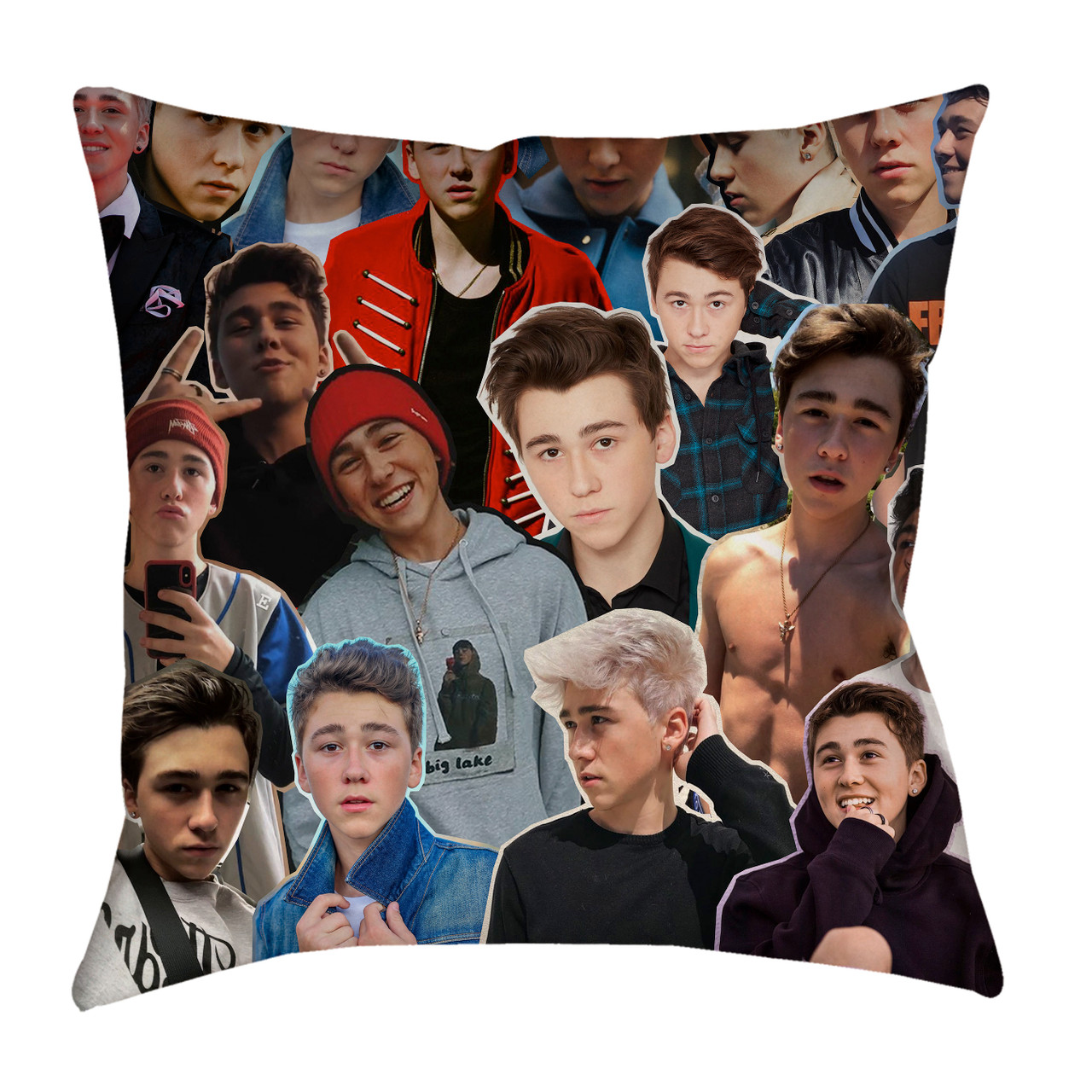 Garren Stitt Photo Collage Pillowcase - Subliworks