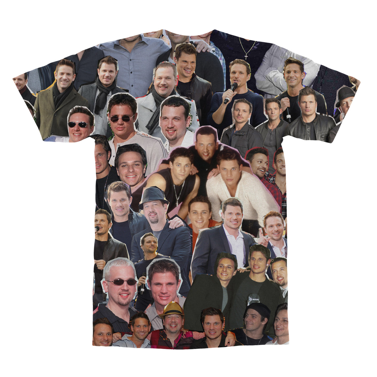 98 Degrees Photo Collage T-Shirt - Subliworks