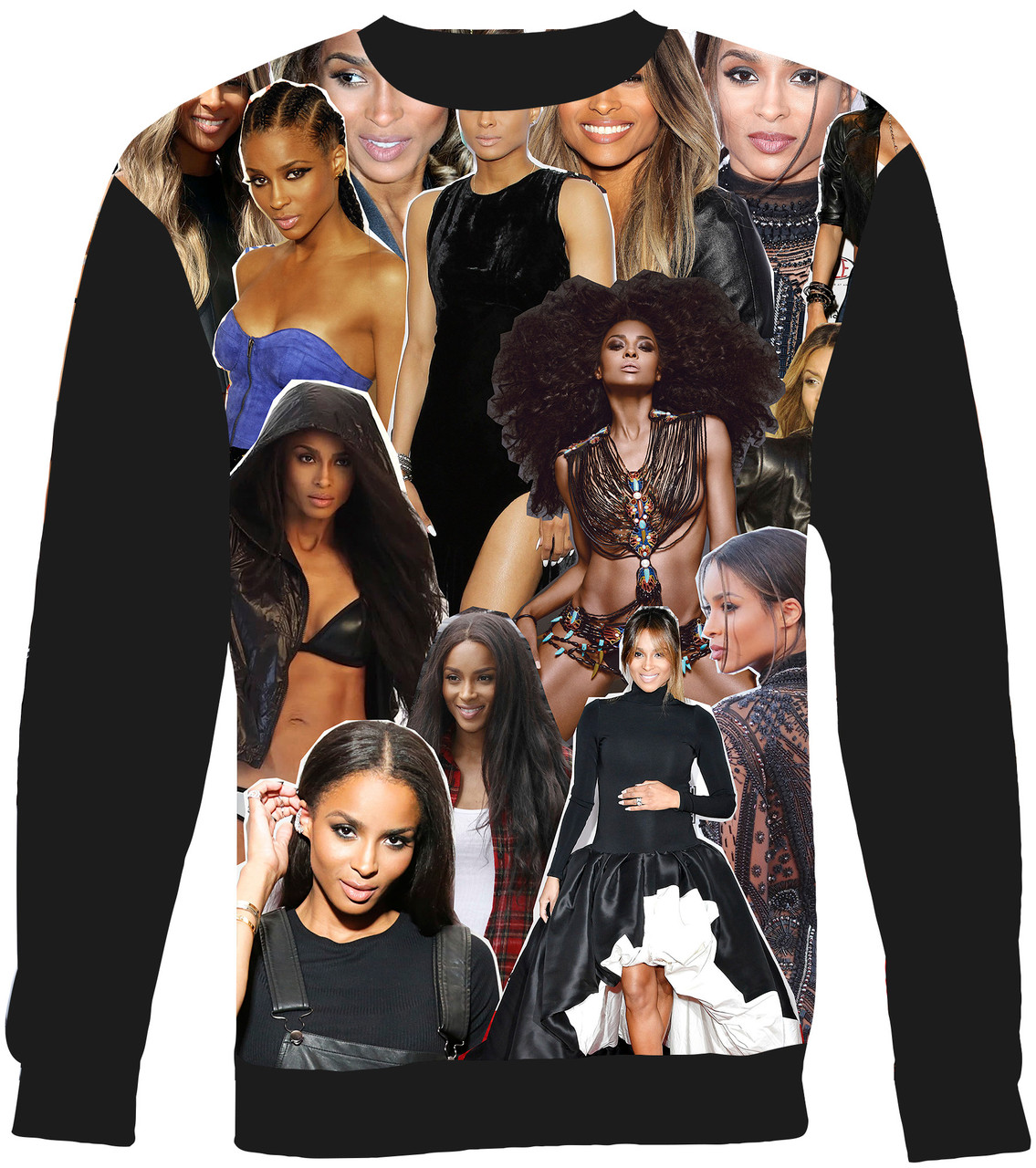 Ciara Collage Sweatshirt - Subliworks