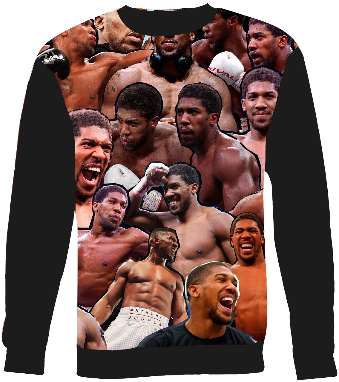 Anthony Joshua Collage Sweater Sweatshirt Subliworks