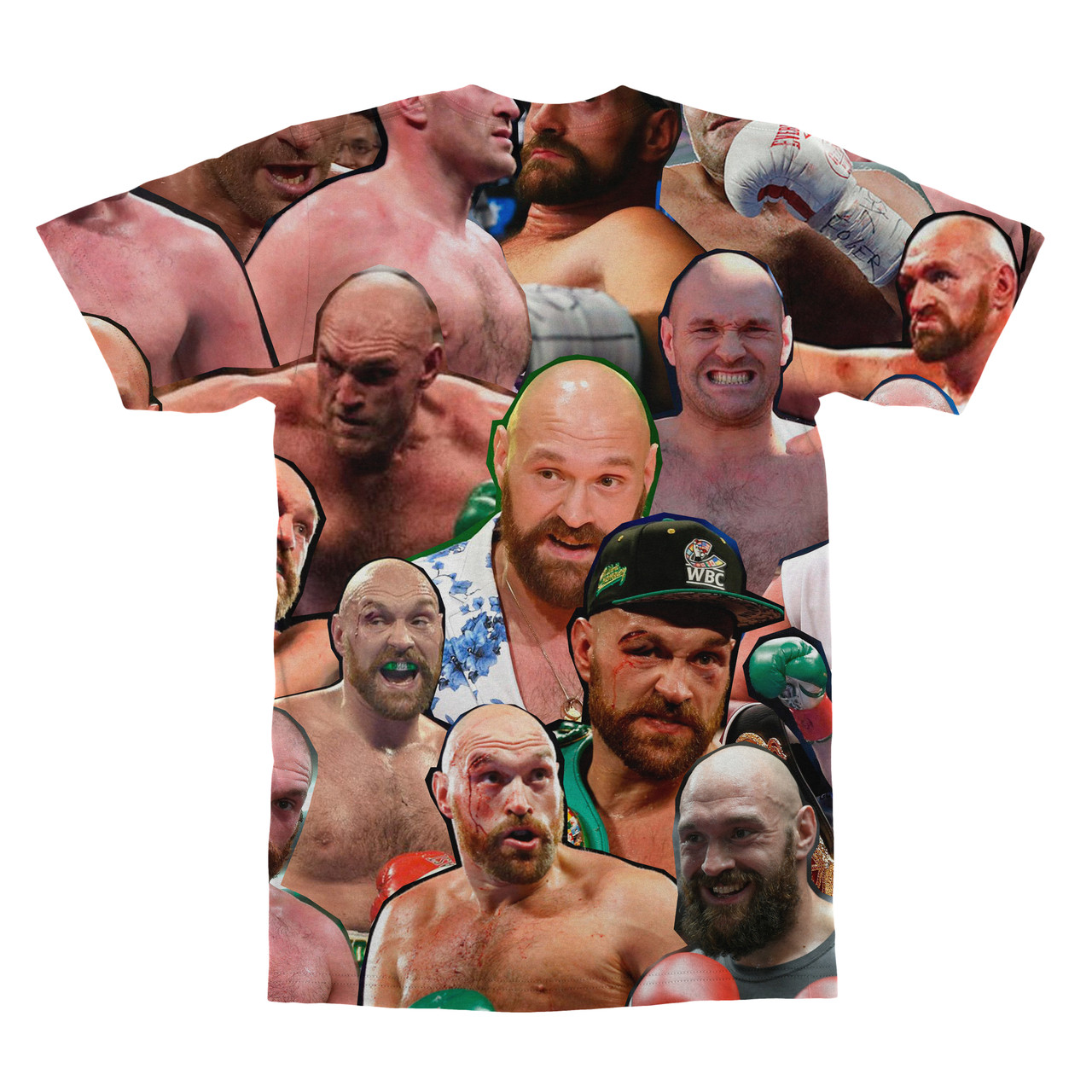 Tyson Fury Photo Collage T-Shirt 