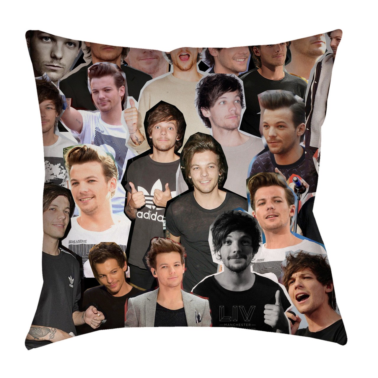 Louis Tomlinson Photo Collage Pillowcase - Subliworks