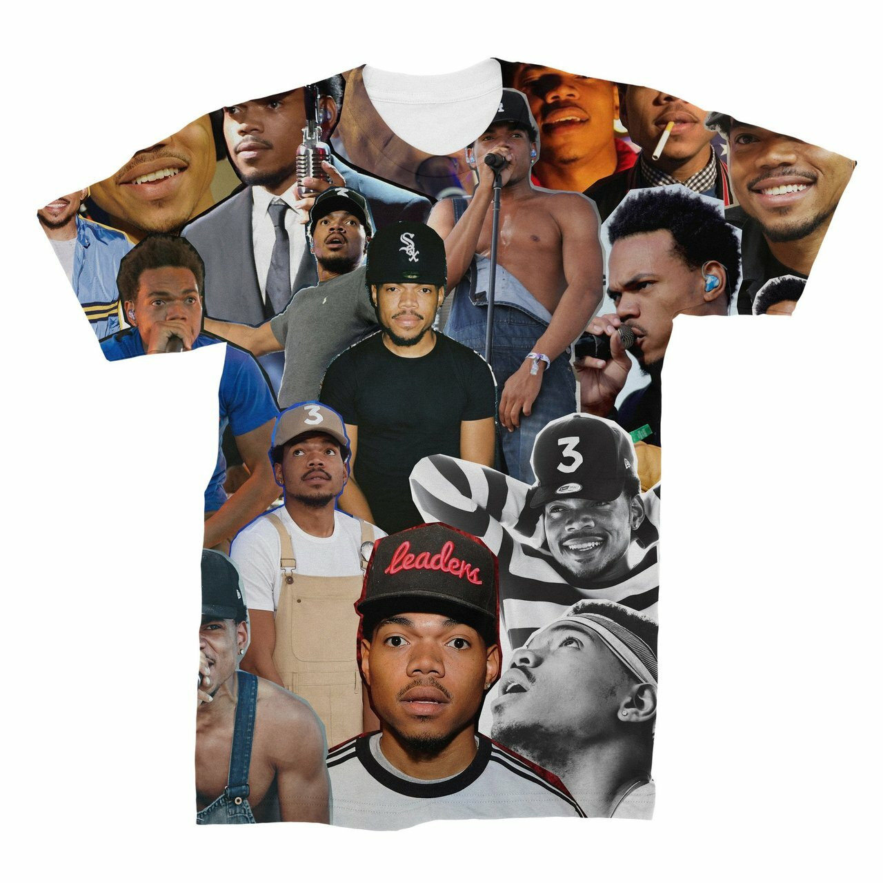 Chance The Rapper Photo Collage T-Shirt