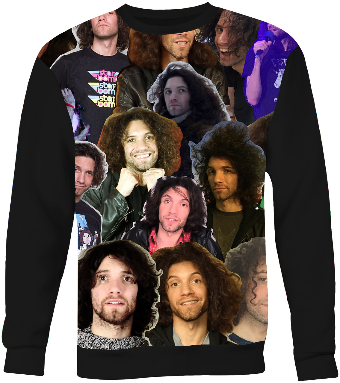 Dan Avidan Collage Sweater Sweatshirt