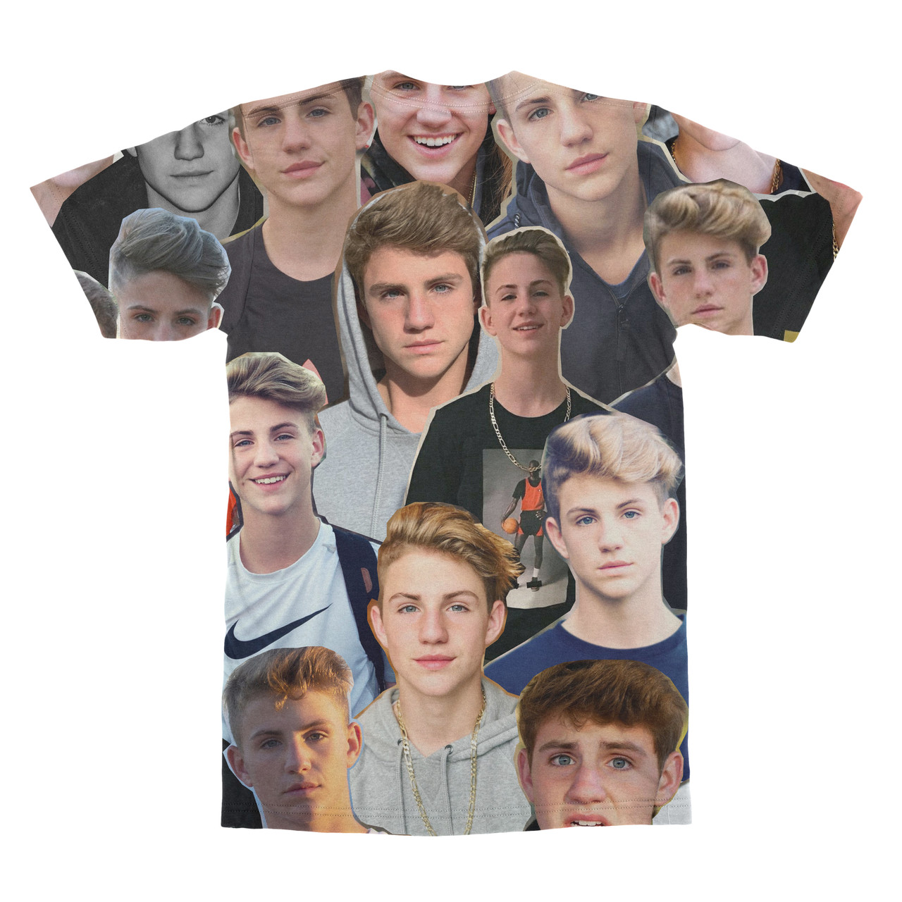 MattyBRaps Photo Collage T-Shirt - Subliworks