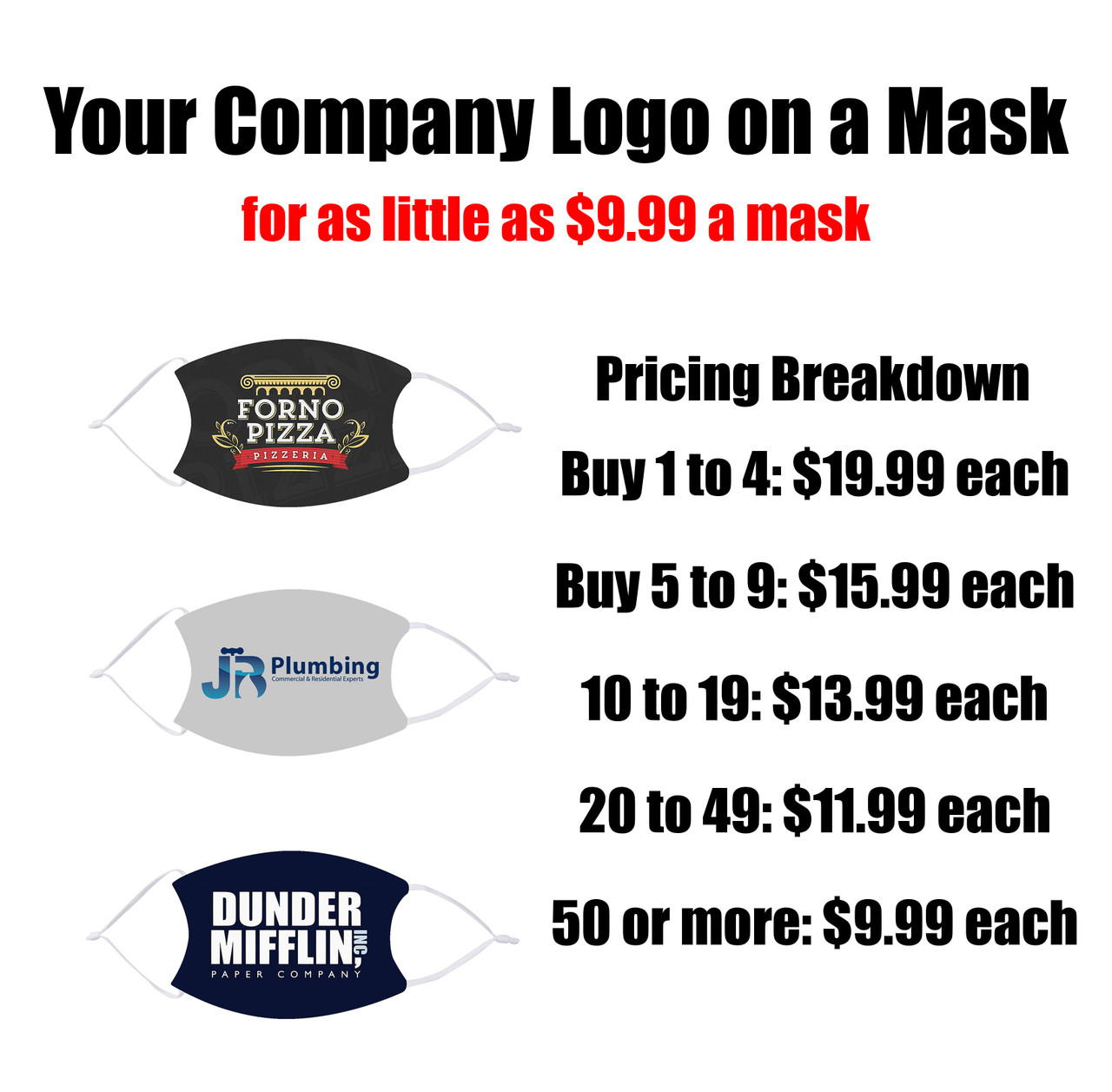Dunder Mifflin Paper Company Face Mask