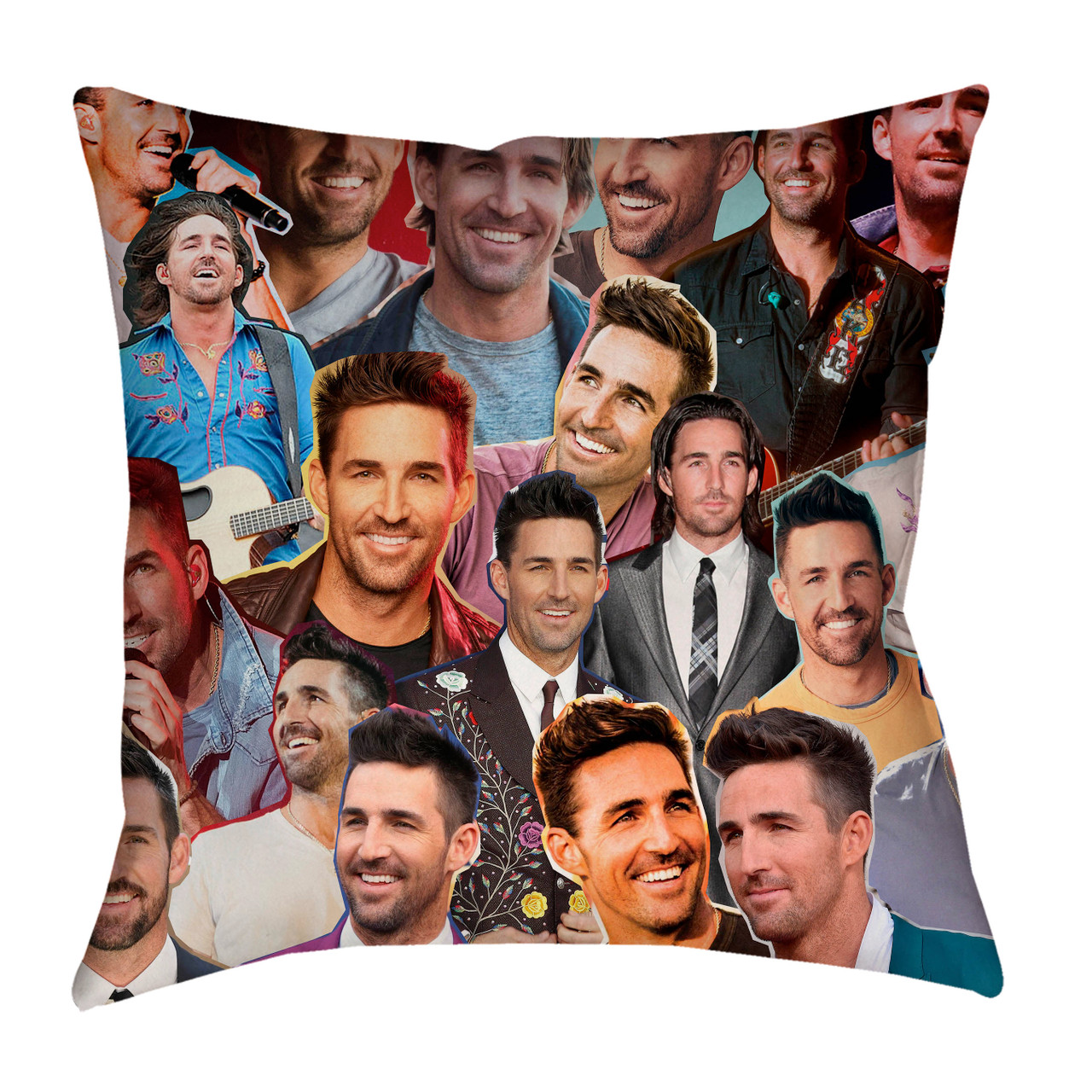Jake Owen Photo Collage Pillowcase Subliworks