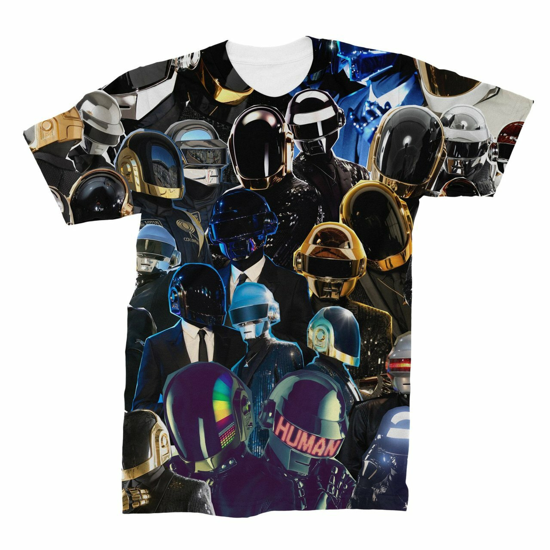 Daft Punk Photo Collage T-Shirt