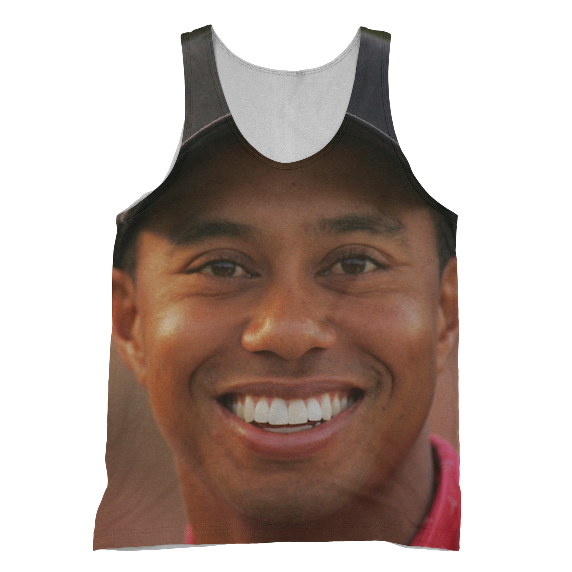 tiger woods face shirt