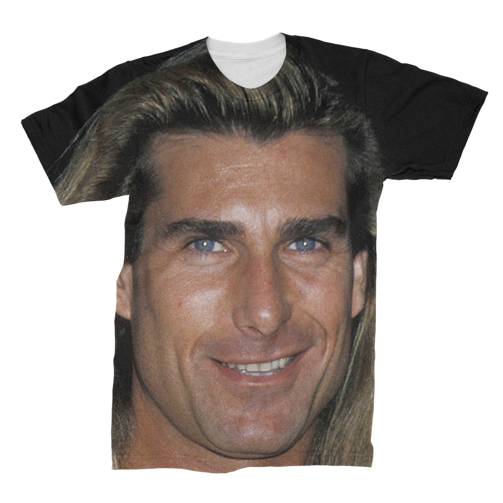 Fabio Lanzoni Big Face T-Shirt - Subliworks