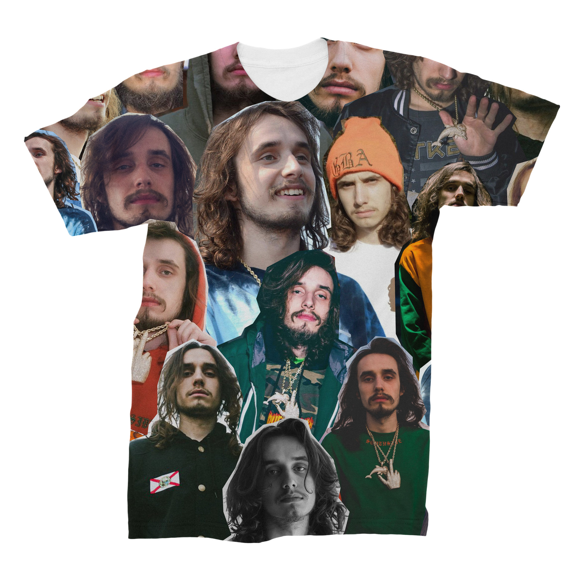★GRAILZ ★ COLLAGE T-SHIRTS GRAILZ Multi Logo T-shirts - Charcoal | International Store