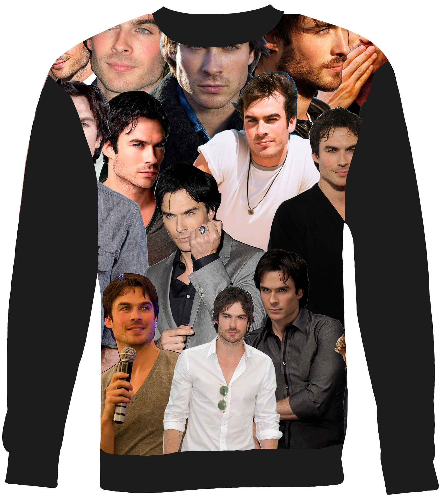 Ian Somerhalder Collage Sweater Sweatshirt