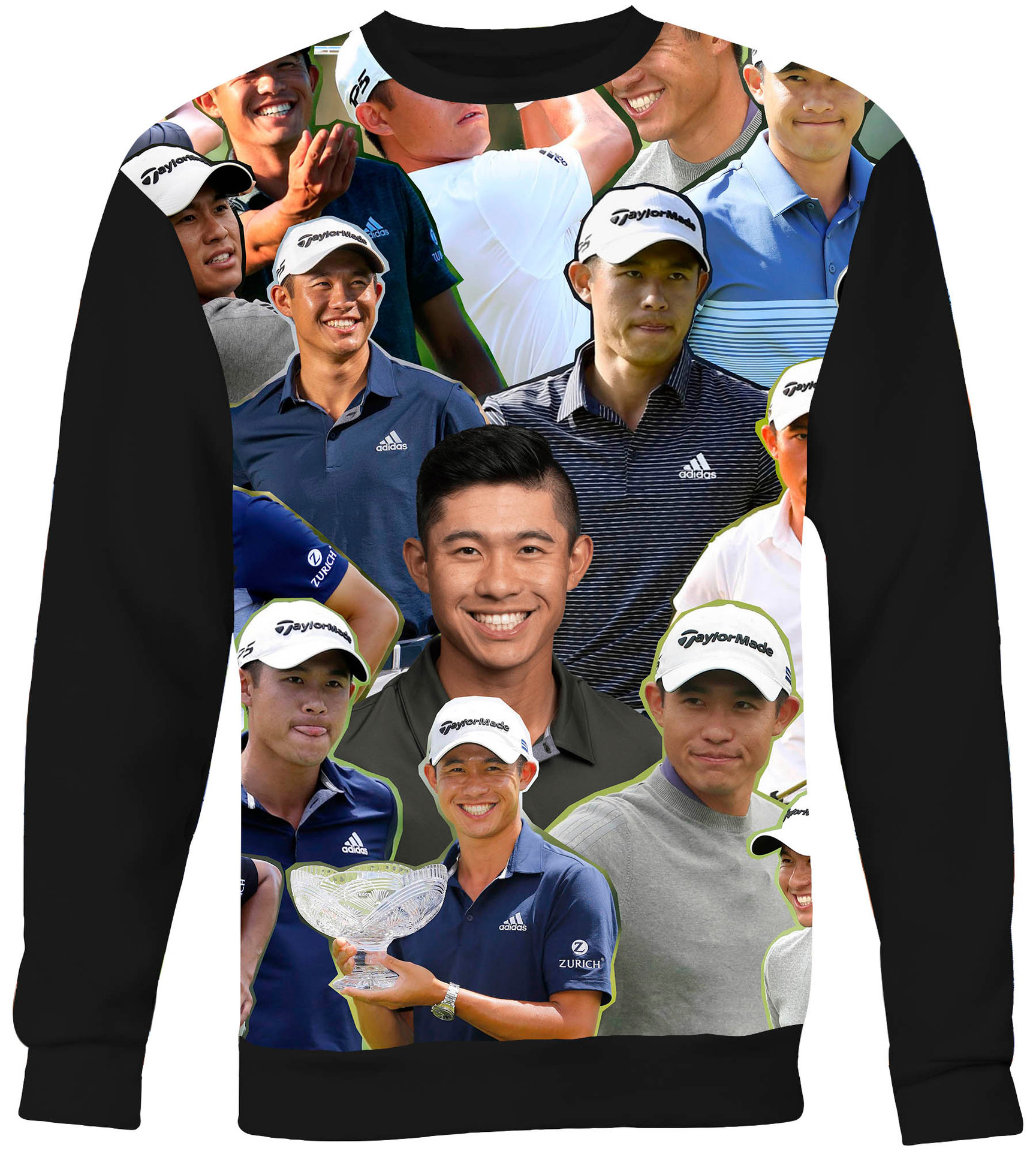 Collin Morikawa Collage Sweater Sweatshirt